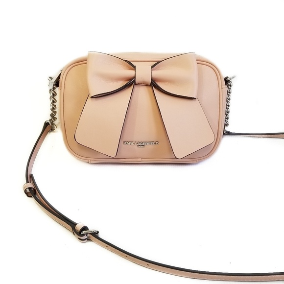 Karl Lagerfeld Handbags - KARL LAGERFELD Blush Pink Small Shoulder Bag Purse